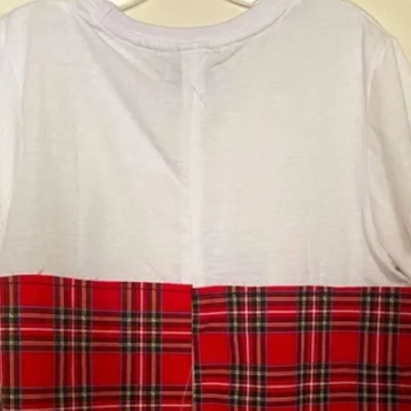 crop plaid top - Picture 2 of 2